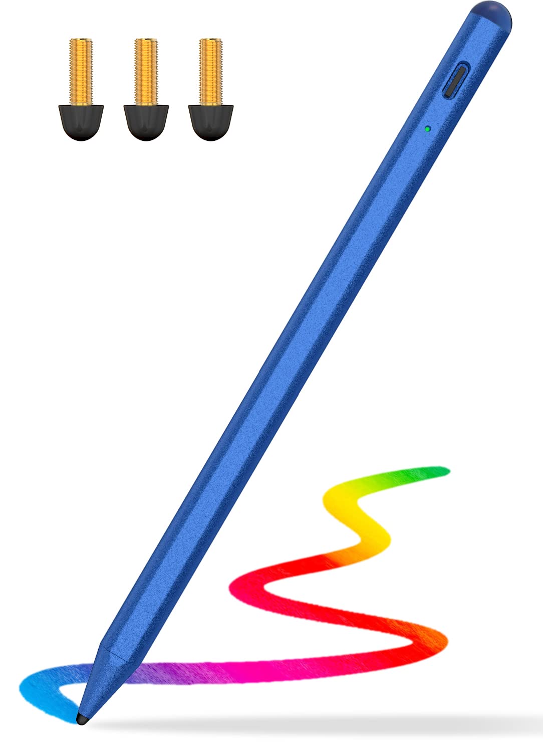 Stylus Pen for Apple iPad Pencil: iPad Pen Stylus with Palm Rejection Compatible with 2018-2023 Apple iPad 10th 9th 8th 7th 6th iPad Pro 11 inch 12.9 inch iPad Mini 5th 6th iPad Air 5th 4th 3rd Gen