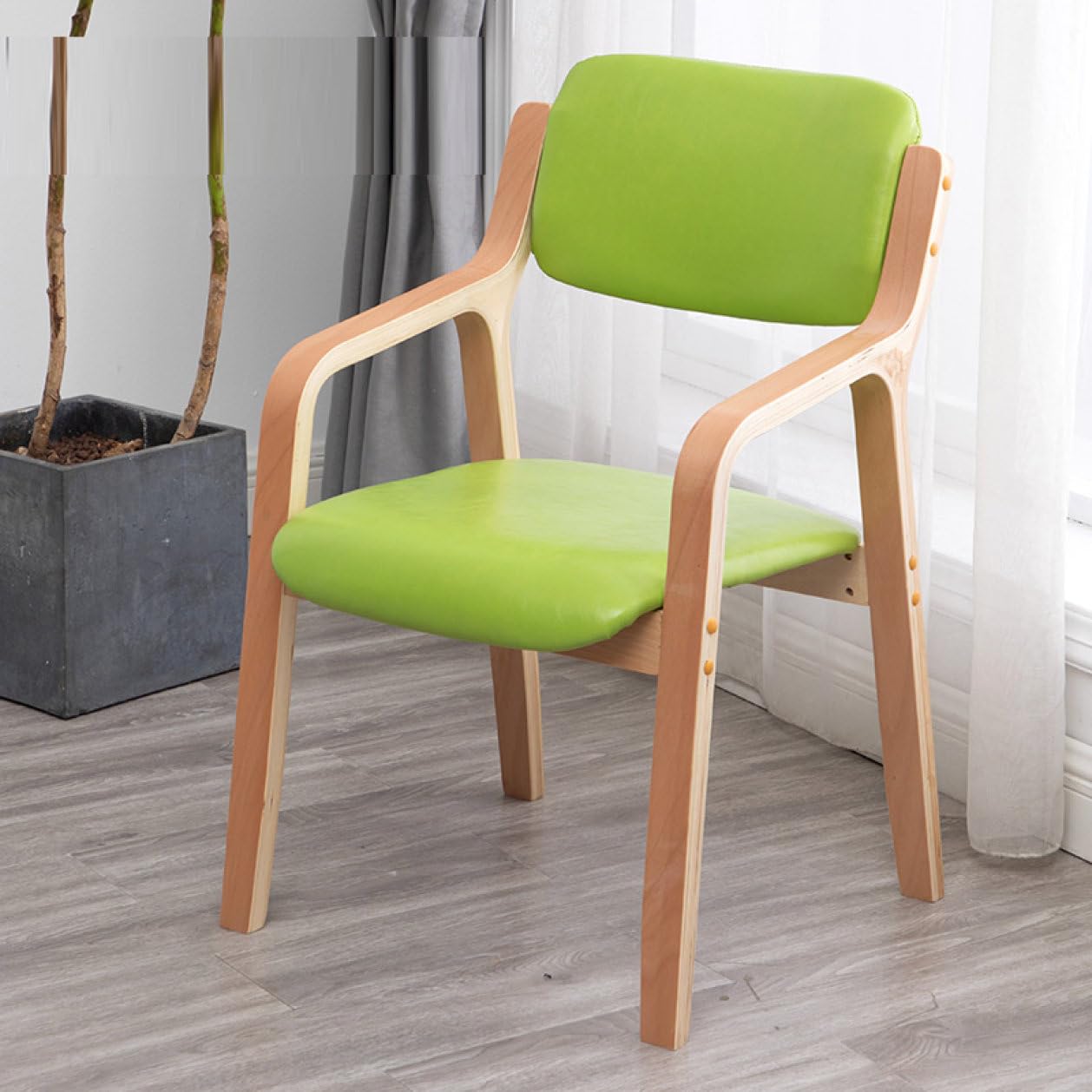 Amazon｜[Donahutt03] ダイニングチェア 低め 座面高 46cm 肘付き