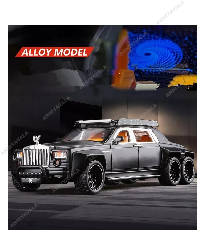 ARNIYAVALA 1:32 Rolls-Royce Phantom 6X6 Diecast Alloy Car Model