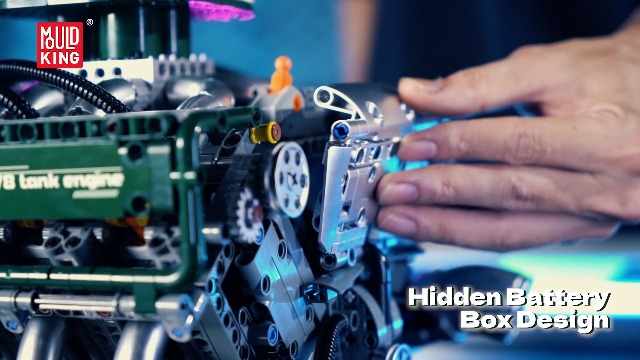 Amazon.com: Mould King 10182 V8 Engine Model Kit - Build Your Own
