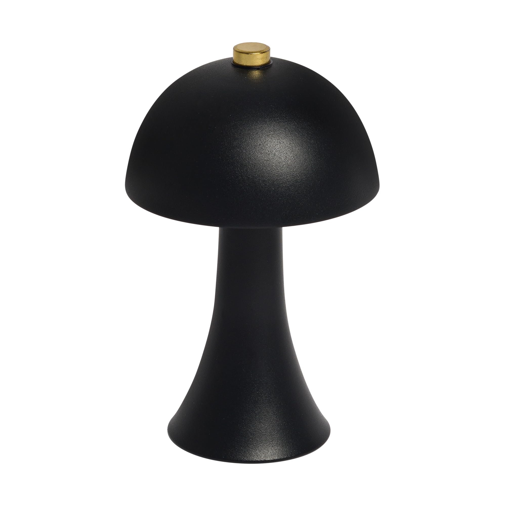 Idena 50156 - Touch Fado LED Table Lamp, Bedside Lamp, Dimmable, USB-C, Indoor Table Lamp, Black, Approx. 10 x 16.5 cm