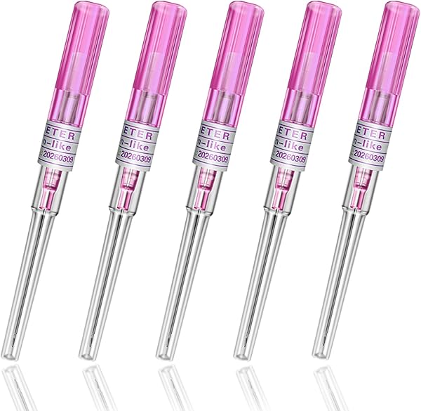 SOTICA Aiguilles de Piercing 20G Acier Inoxydable