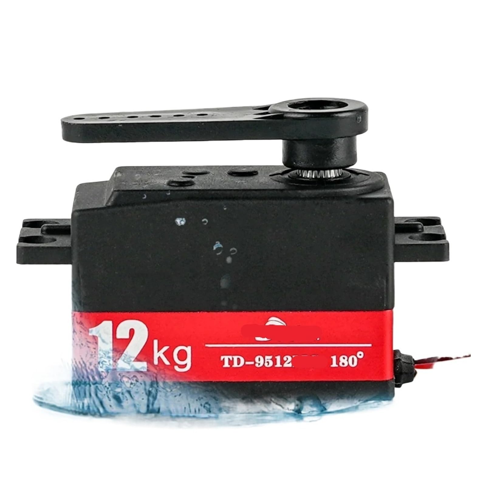 4 zestawy serwomechanizmu cyfrowego RC 12 kg TD-9512 o wysokim momencie obrotowym (360 stopni)