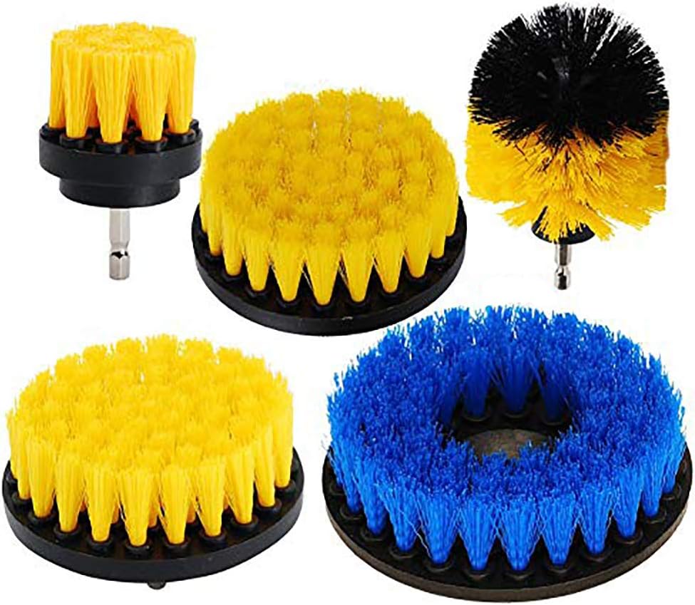 HIFROM 2inch 3inch 4inch 5inch Drill Brush Soft Medium