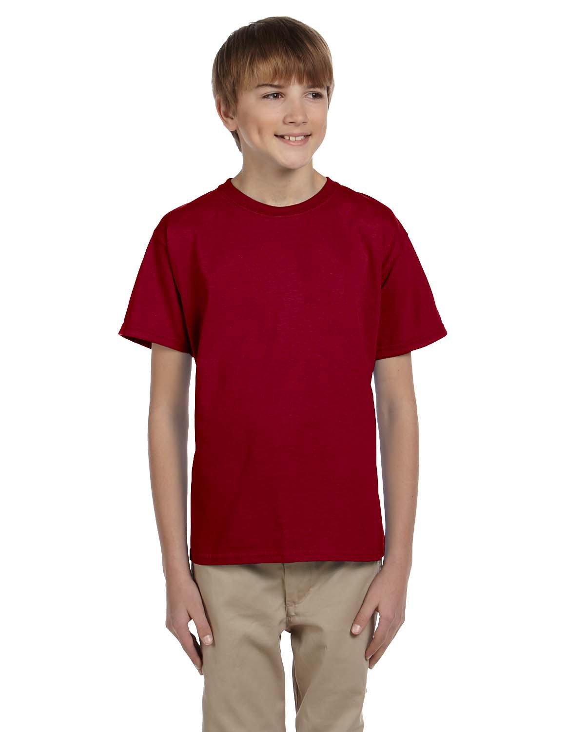 Gildan ® - Youth Heavy Cotton ™ 100% Cotton T-Shirt. 5000B - [Sky]