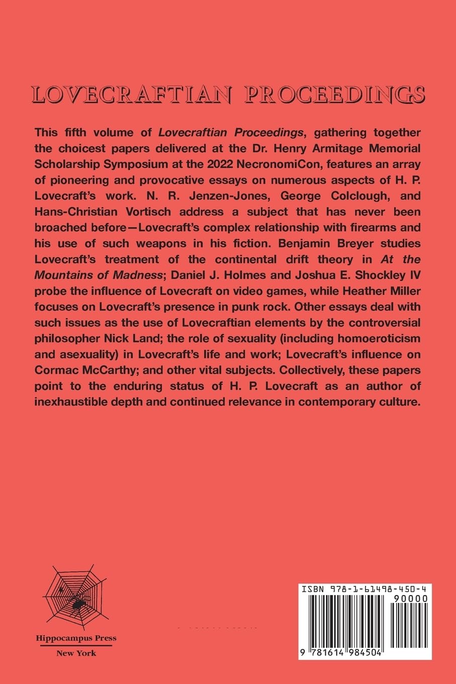 Lovecraftian Proceedings No. 5