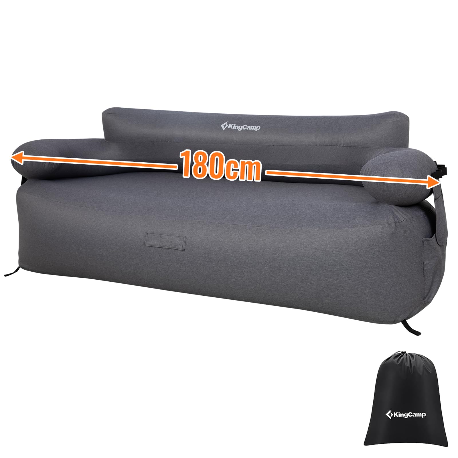KingCamp エアソファ 400kg耐荷重 Amazon.co.jp: KingCamp エアーソファー アウトドア 電動ポンプ内蔵