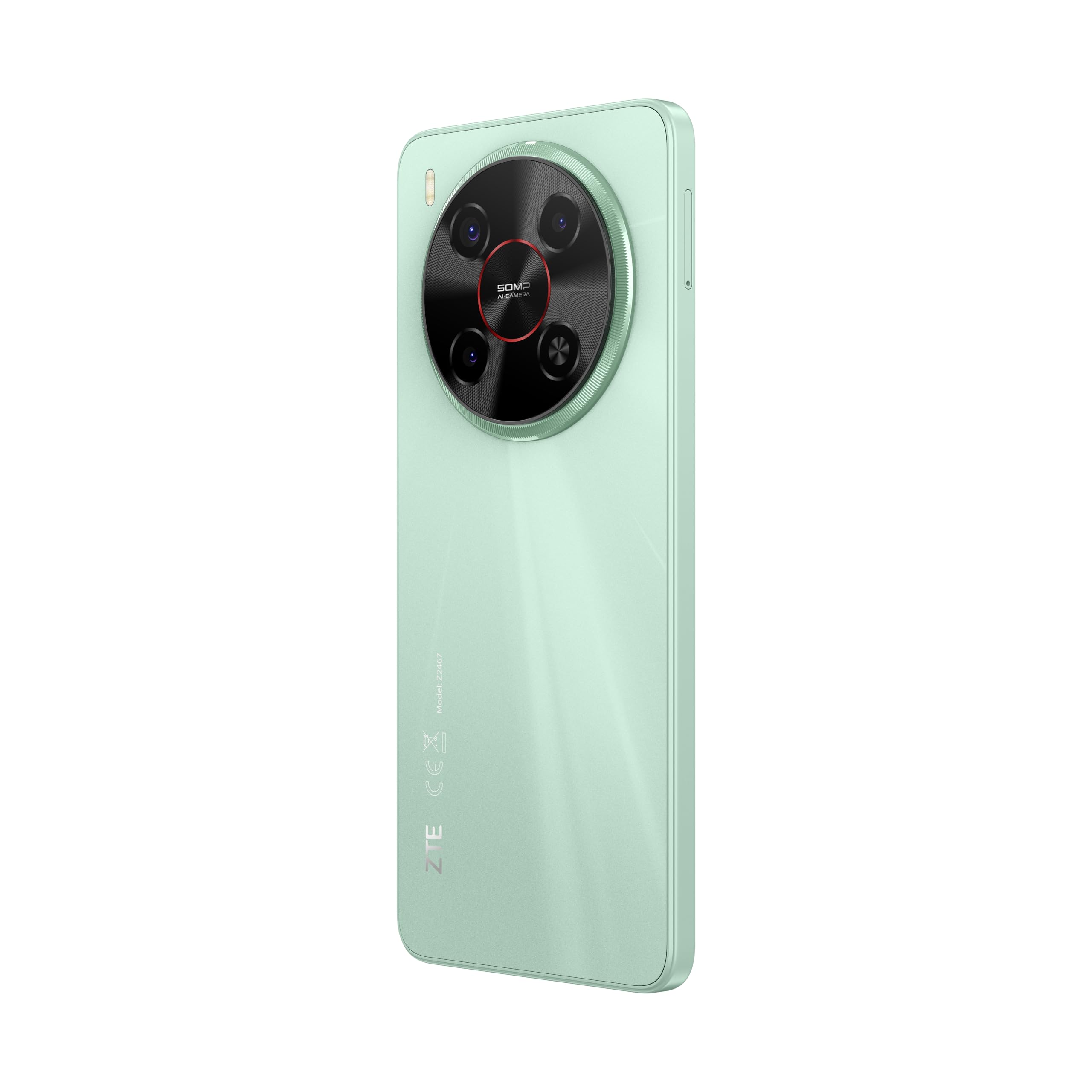 ZTE Blade V70 max Android-Handy, Smartphone ohne Vertrag: 4GB+128GB, 6000 mAh, 50MP Kamera & 6.9" HD-Großdisplay in Lake Green