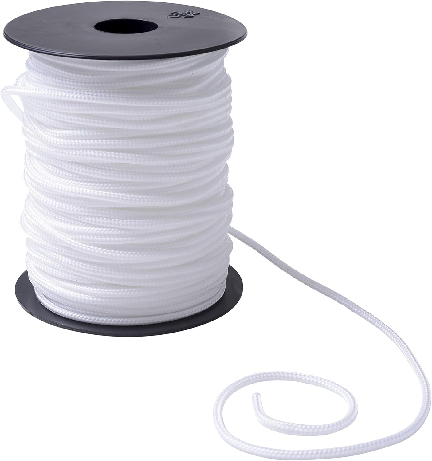 IPEA Treccia per Veneziana Bianca 3 mm in Nylon – [ 50 METRI ] – Made in Italy – Corda per Tende a Pacchetto, Mantovane, Tapparelle, Accessori, Fai Da te – Cordino Bianco Multiuso - Spessore 3 mm