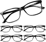 SIGVAN Ladies Reading Glasses Blue Light Blocking Spring Hinge Fashion Pattern Print Eyeglasses for Women