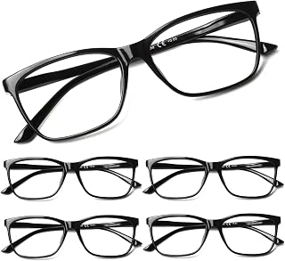 SIGVAN Ladies Reading Glasses Blue Light Blocking Spring Hinge Fashion Pattern Print Eyeglasses for Women