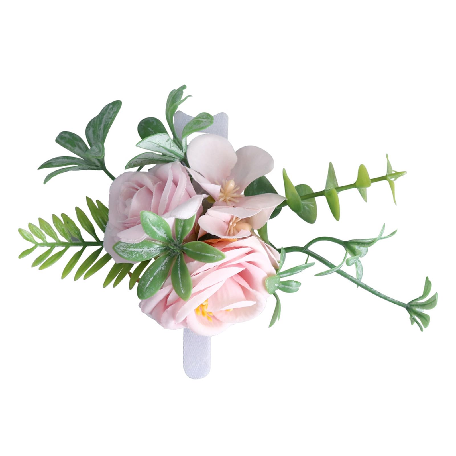Hsioluted Colorful Elegant Wedding Rose Wrist Corsages Enhances the Beauty of Bridesmaids and Sister At Weddings Ceremony Bridesmaid Hand Flowers Bridesmaid Flowers Bouquets Blue Color