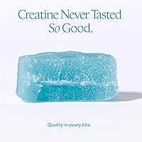 Vista 3 de Create Gomitas de monohidrato de creatina para hombres y mujeres, aumenta la concentración, la fuerza y la resistencia, fórmula anti-derretimiento