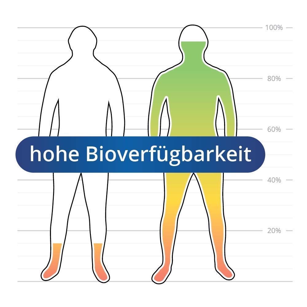 Liposomale Hyaluronsäure mit Vitamin C - Vorteilspaket im 4 + 1 Angebot - 5 x 30 pflanzliche Kapseln im Braunglas - liposomales Pulver - vegan und gentechnikfrei - von Nature Power