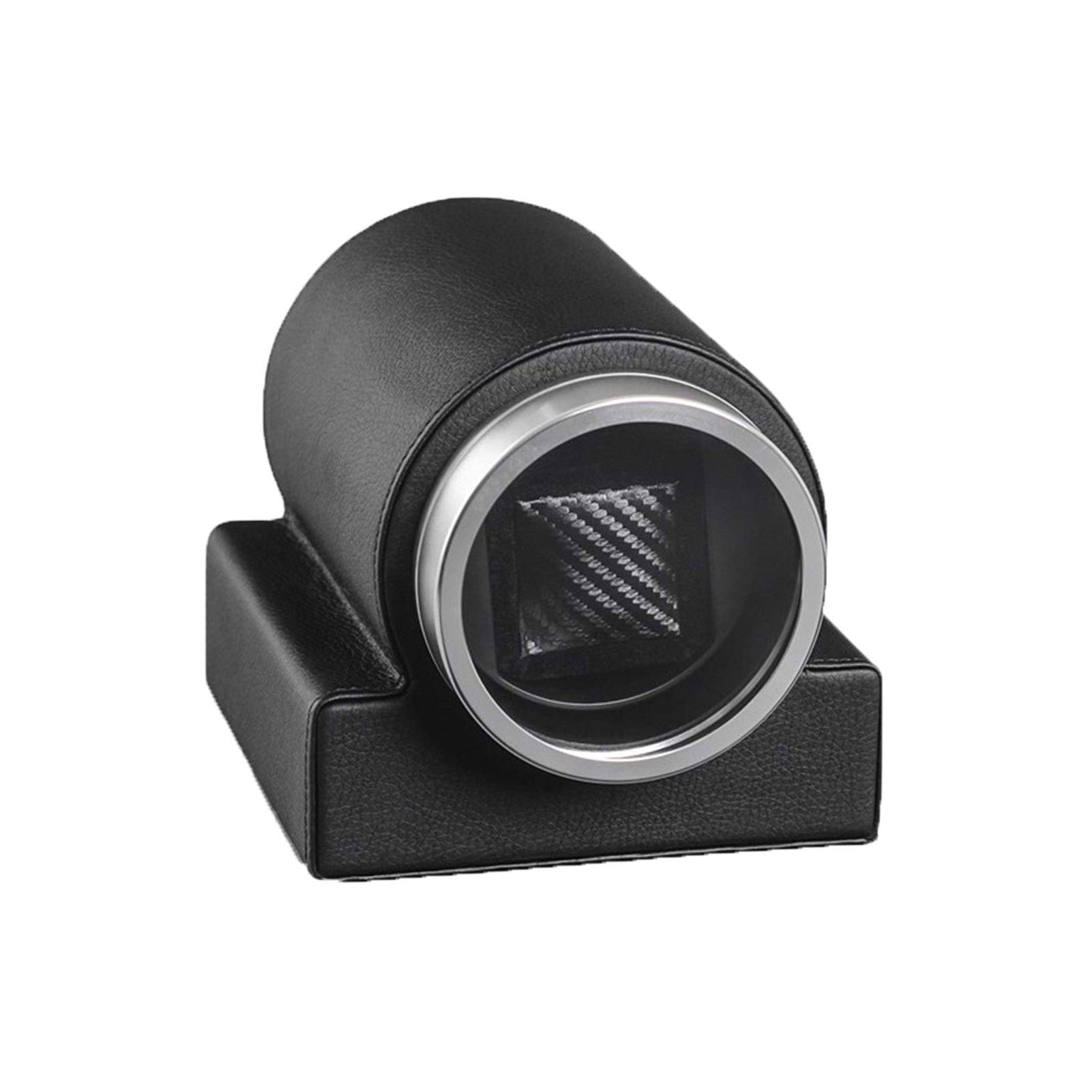 CGCSYZ Automatic Watch Winder Pu Leather Waterproof Display Box - Black/Brown (Black A)