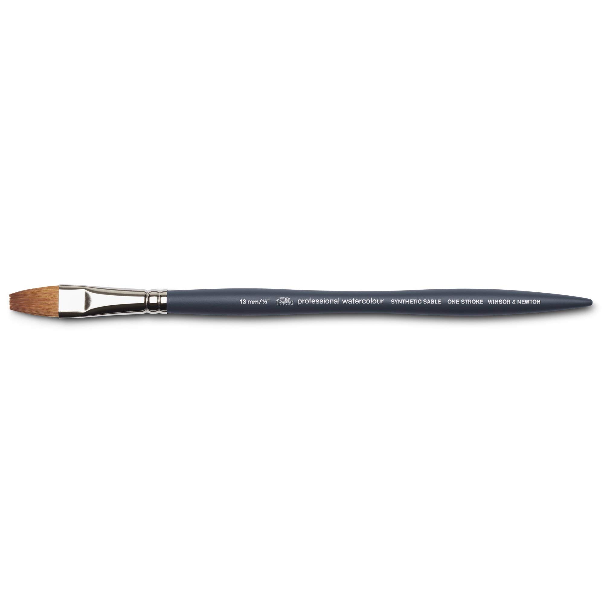 Winsor &amp; Newton Professional Watercolour Synthetic Brush, One Stroke 1/2"