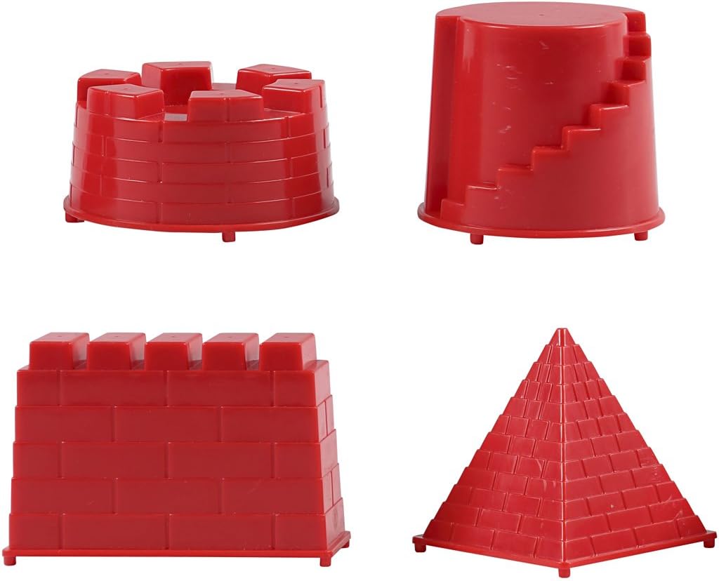 Casting Moulds, Size 5,5-8,5 cm, Castle, 4asstd