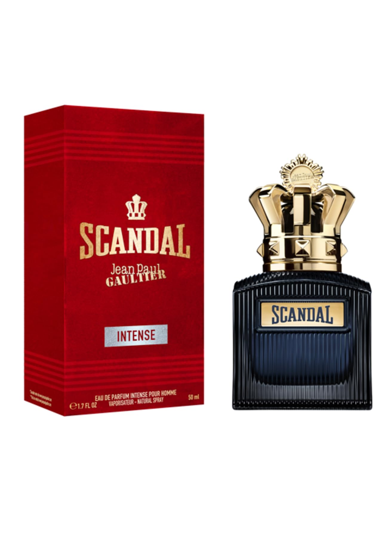 JEAN PAUL GAULTIER Scandal Intense woda perfumowana Pour Homme 50ml Vaporizador, perfumy do codziennego użytku