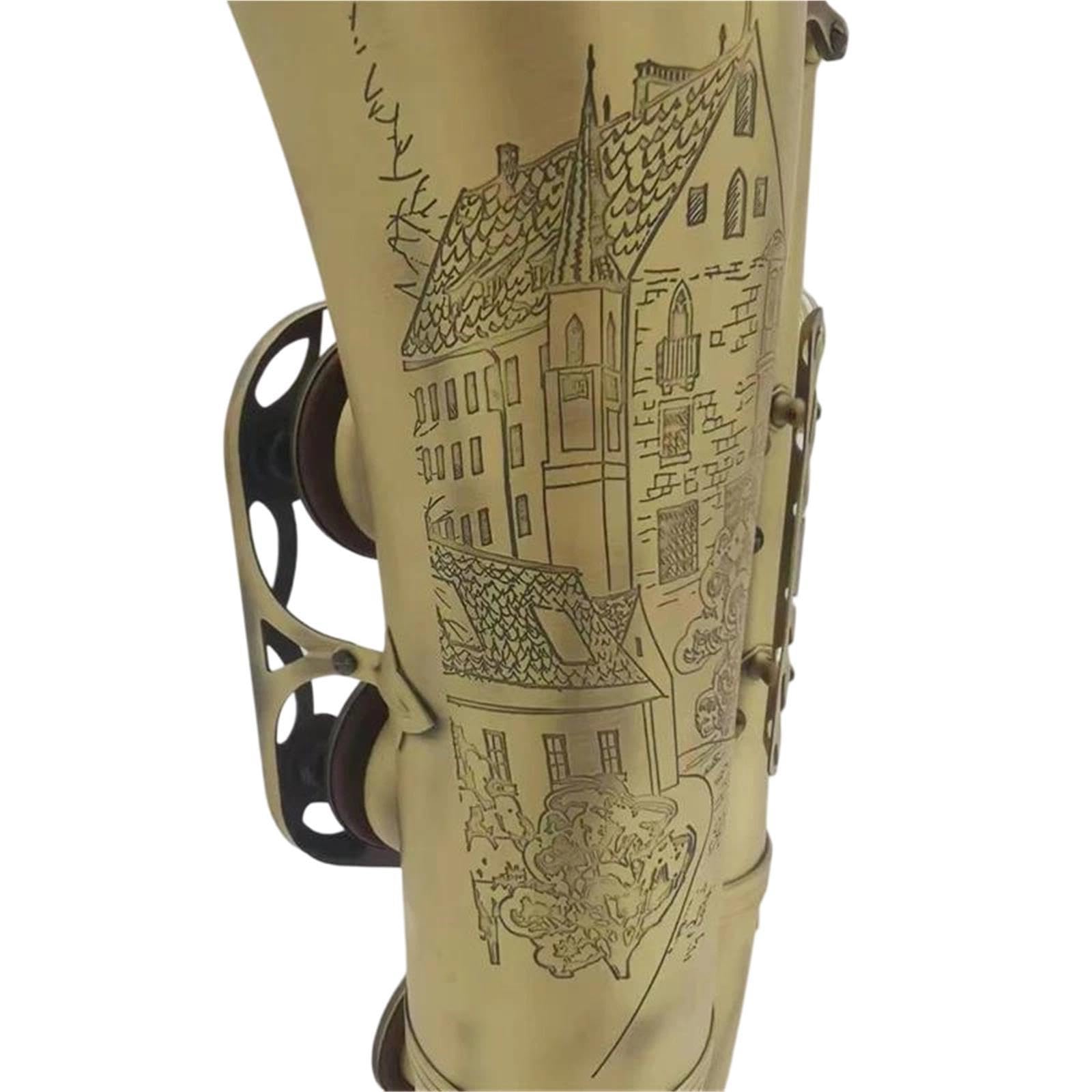 Saksofon Tenorowy Z Etui Wszystkie Akcesoria