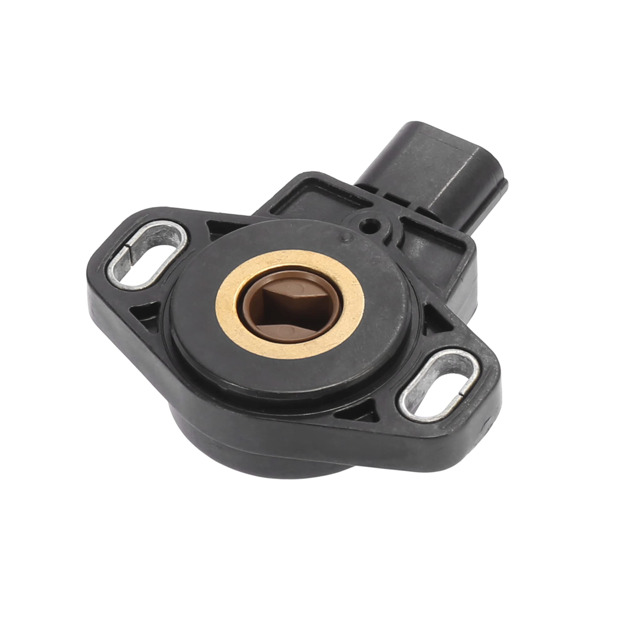 X AUTOHAUX JT7H Capteur de position d'accélérateur de véhicule 3 broches Noir