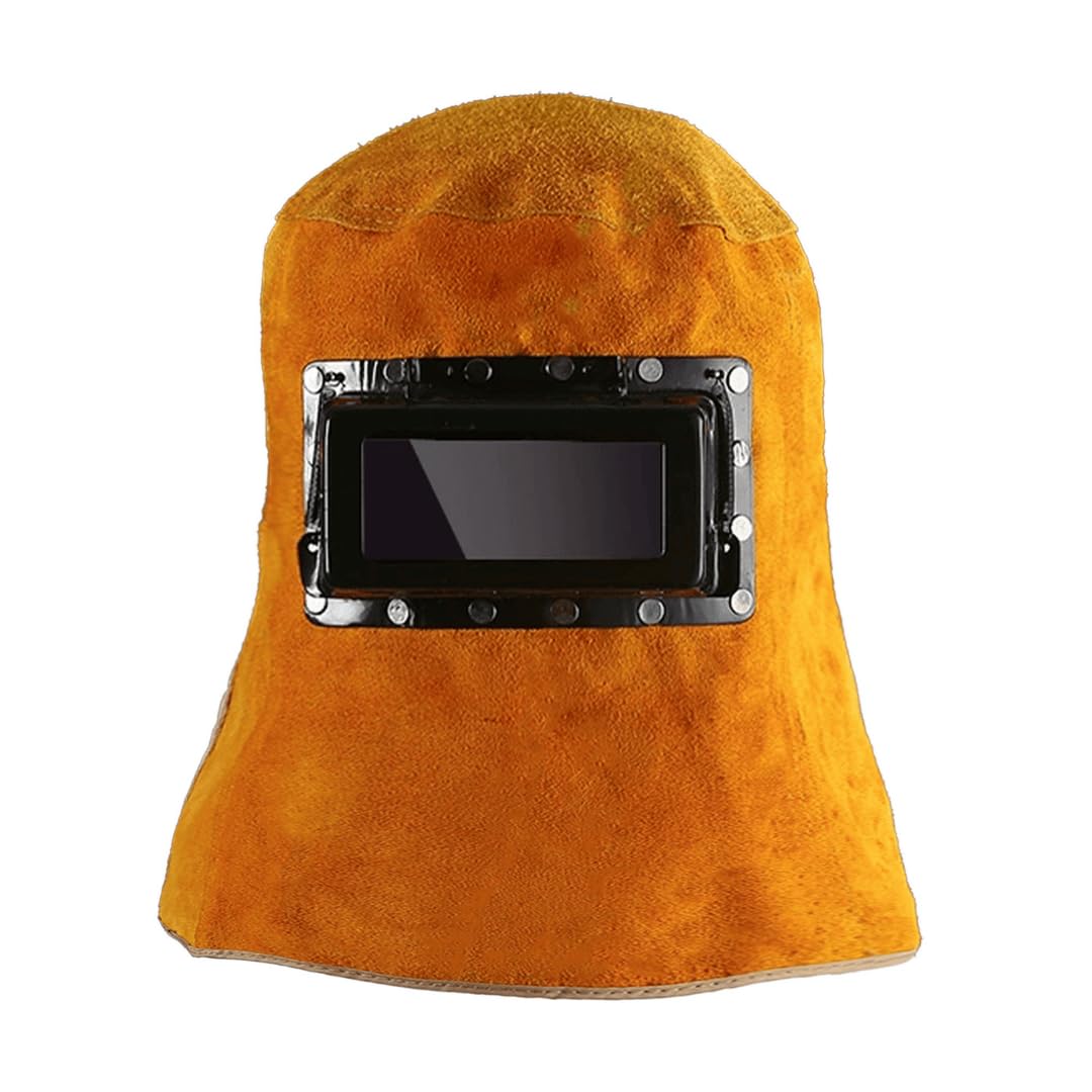 T TOVIA Welding Gear: Premium Leather Protection with Auto-Darkening Hood, Heat-Resistant Sleeves, Gloves and Spats