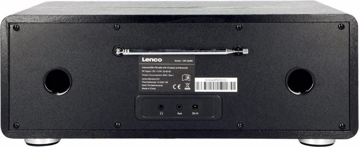 Lenco DIR-260 Internet Noir