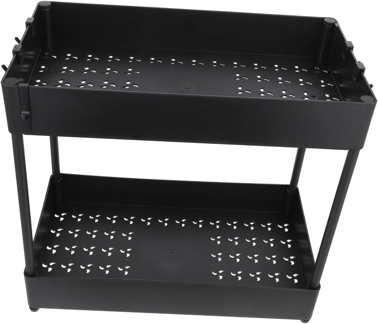 Spice Organizing Rack Kitchen Organizer under Sink Organizer Bathroom Storage Rack Carbon Steel Capacity Storage Shelf