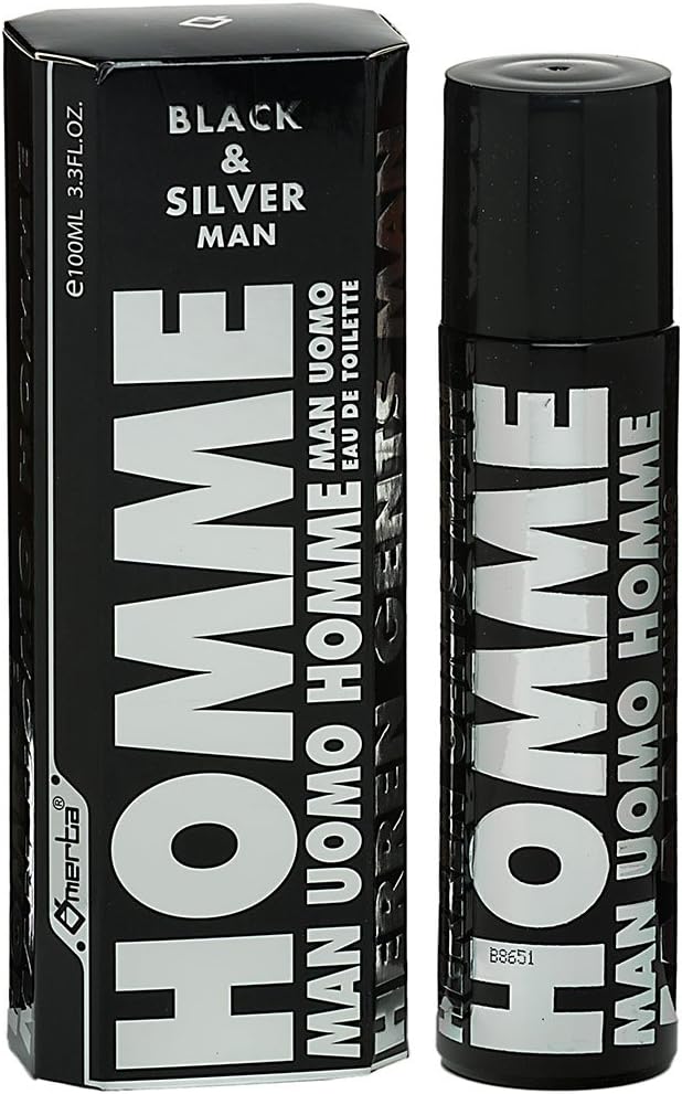 Omerta Black and Silver Man Eau de Toilette 100 ml