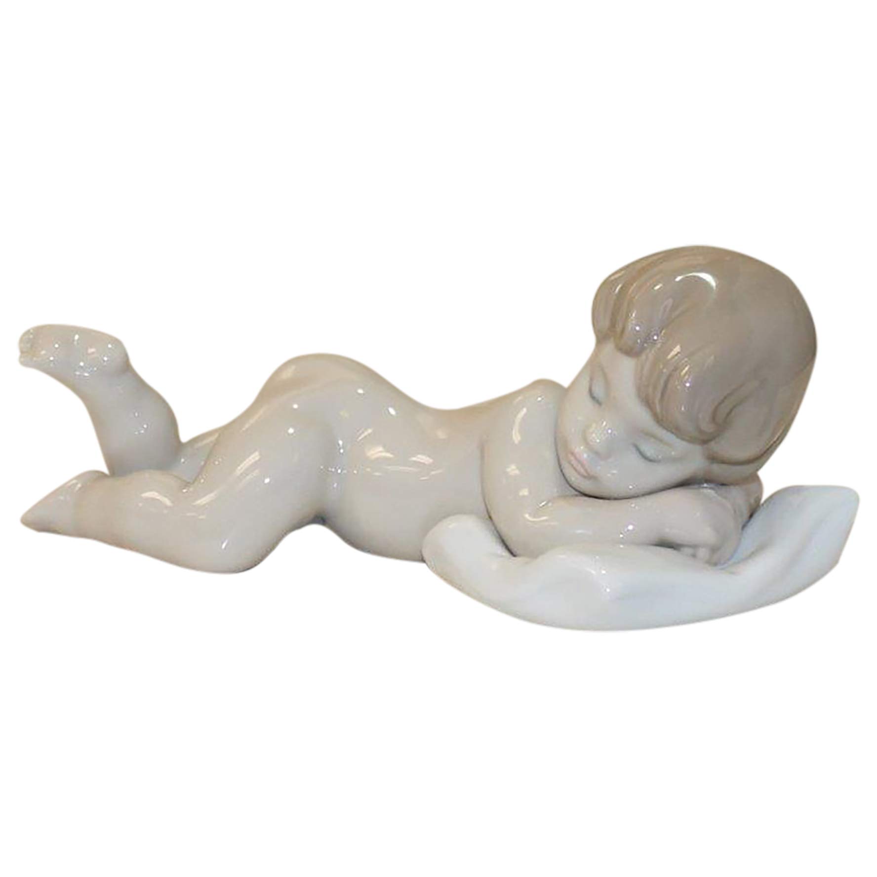 LLADRO 01007051 朝のさえずり アンティーク 小鳥と話す少女 | リヤドロ公式オンライン