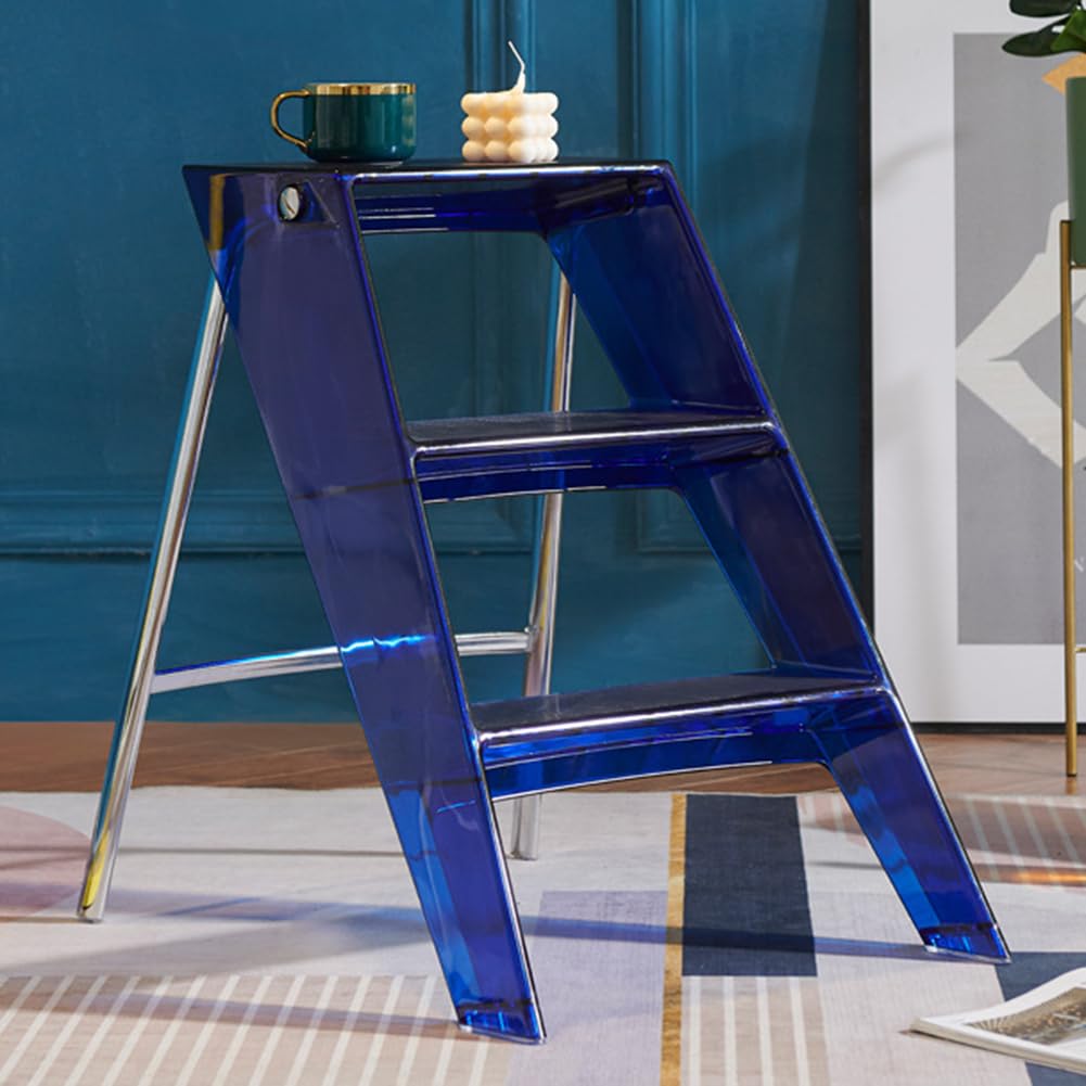 Échelle pliante pour étagères et chaises, marchepied élégant de cuisine