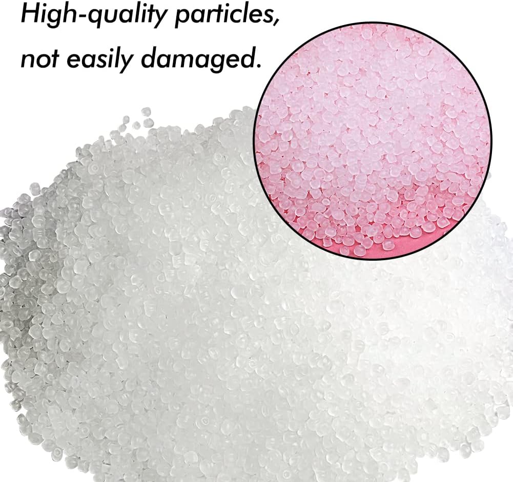 Stuffing Beads, 3.5oz Weighted Pellets for Stuffed Animals, Craft Rubber Beads for Stuffing Animals, Heavy Filler for Crafts - 100g