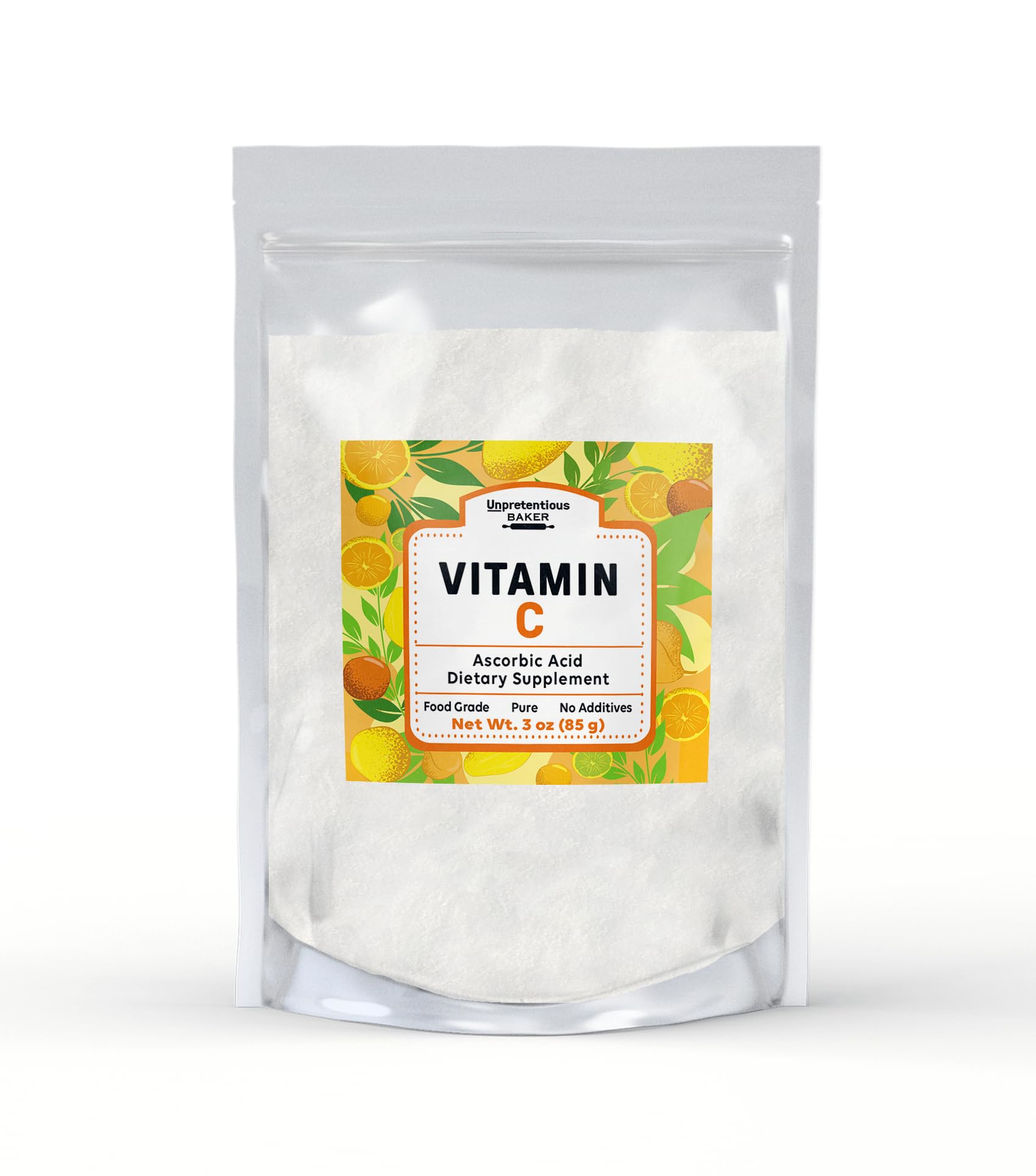Unpretentious, Vitamin C Powder, 3.0 Oz 3.0 Ounce (Pack of 1)