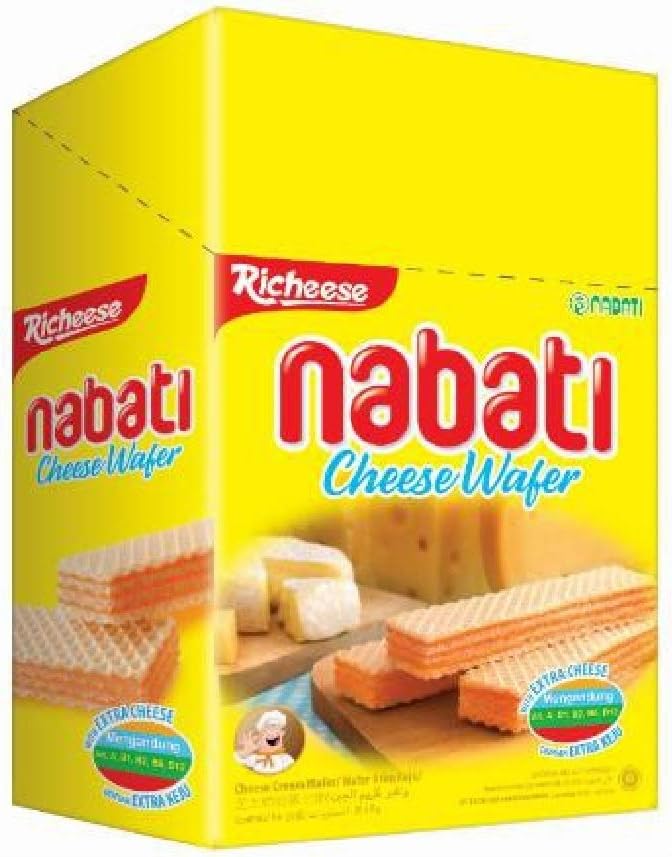 Richeese Nabati Cheese Wafer 18g (40 Piece)