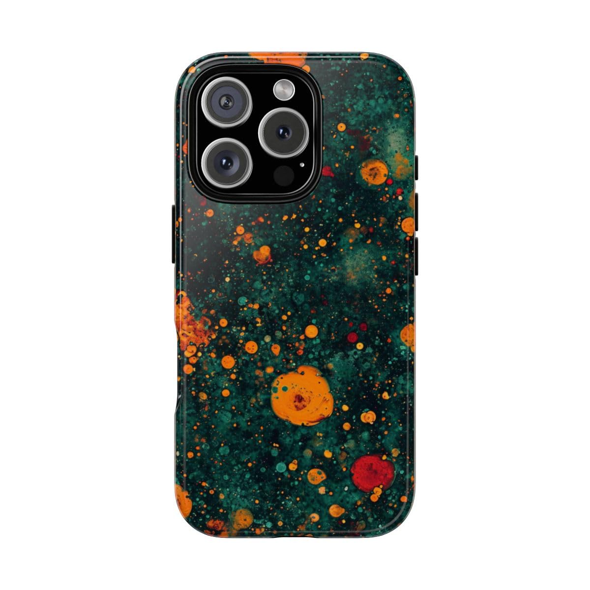 Coque iPhone 16 Pro motif abstrait bulles pour sublimer votre style - 5