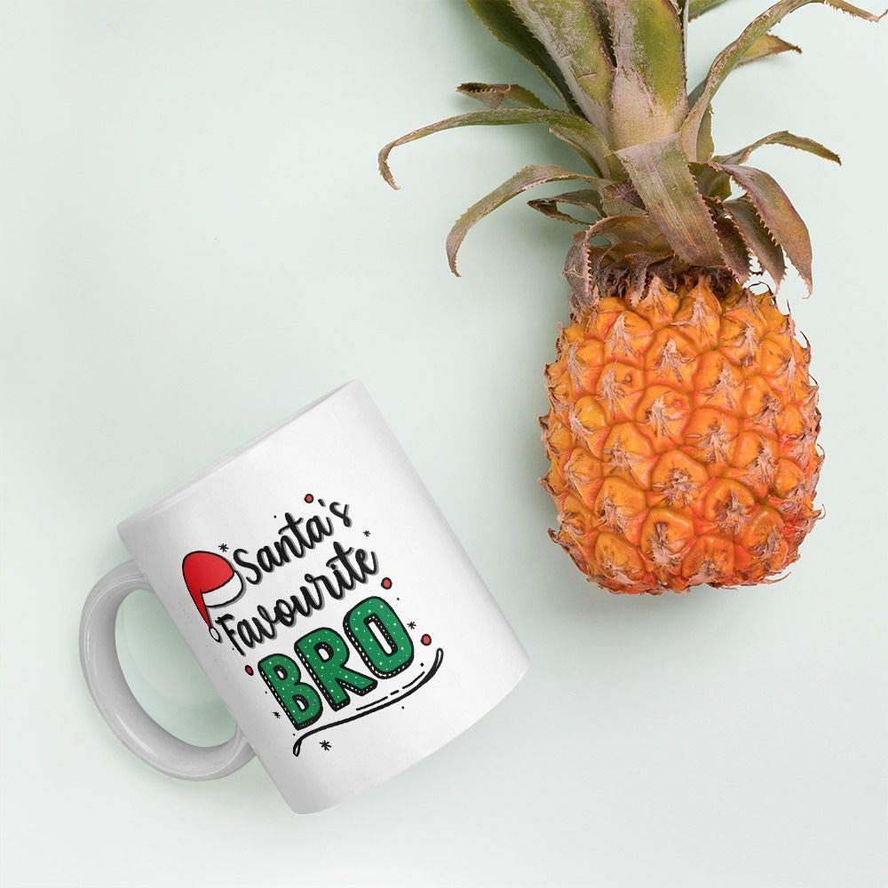 Oye Happy - Christmas Mug for Bro - Coffee Mug for Brother/Brother-in-Law on Christmas 3