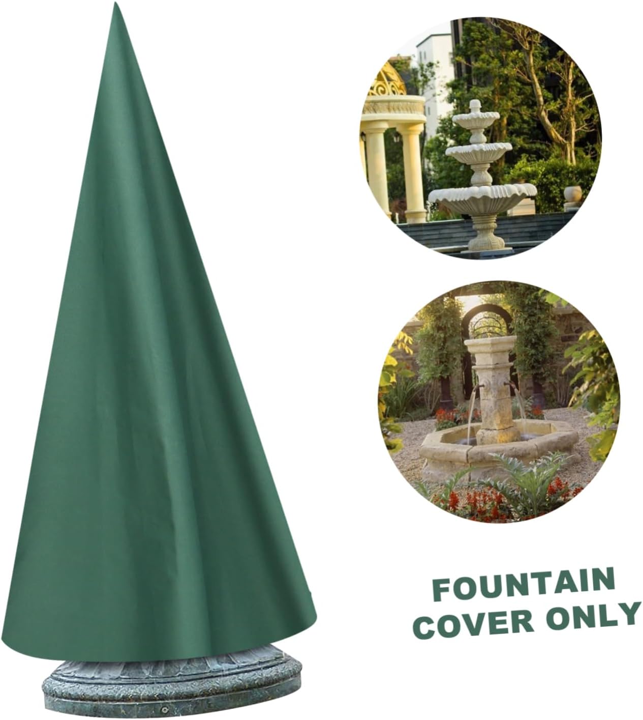 Outdoor Fountain Accessories Garden Statue Cover Weatherproof Antifreeze Cover