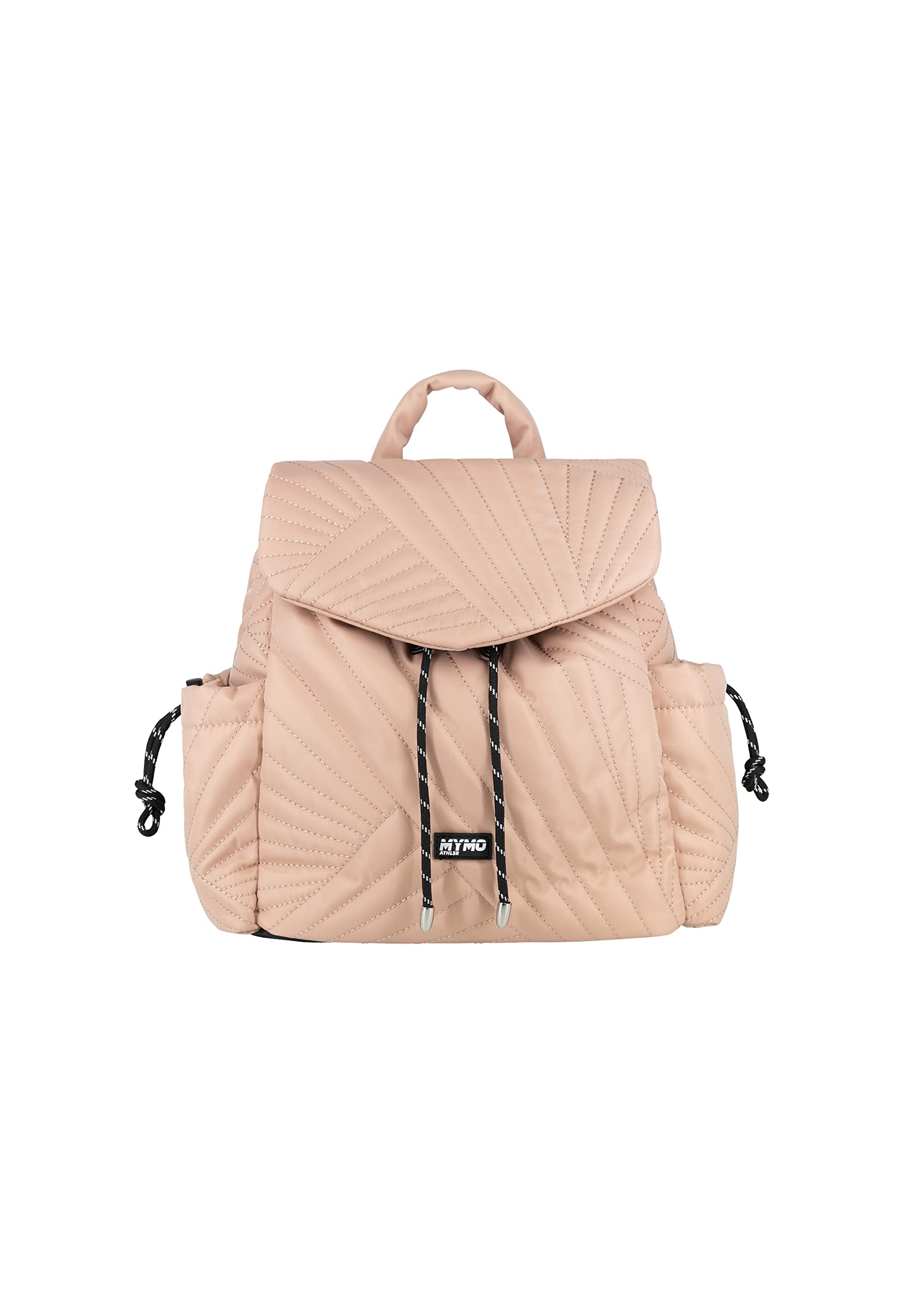 UCY Women Rucksack mit Steppmuster Quilted Backpack, Peach, One Size