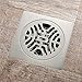 Produktbild Kirok Bodenablauf Keller, Quadratischer Kupfer Bodenablauf Rostfreier Bad-EntwäSserungsschutz Gully Grid Nasszelle Duschkabine Duschabfluss Adapter