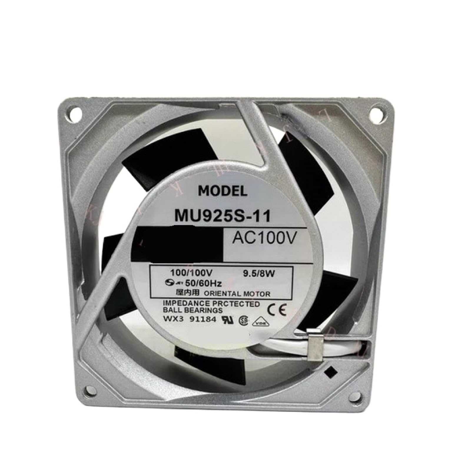 Ventilateur de refroidissement MU925S-11 AC100V solution antiblocage thermique 90mm