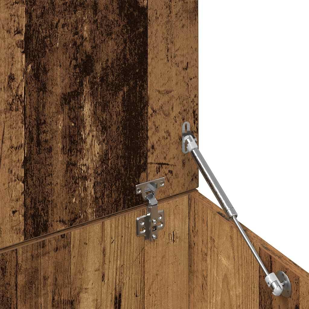 Genérico Mesa de centro Madera de Ingeniería 150x50x35 cm | Superficie lisa, resistente a la humedad, gran espacio de almacenamiento, fácil de limpiar