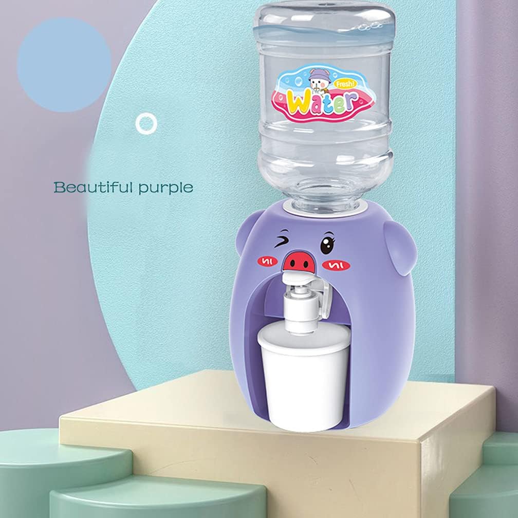 Huyuln Mini Water Dispenser Fun Toys (Purple) : Toys & Games