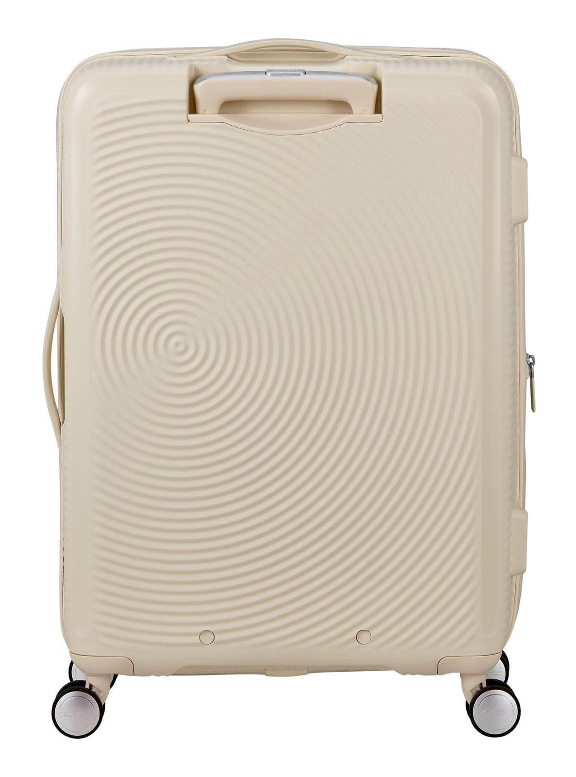 American Tourister carrello Soundbox Spinner 67/24 TSA EXP Trolley Coconut Sand avorio