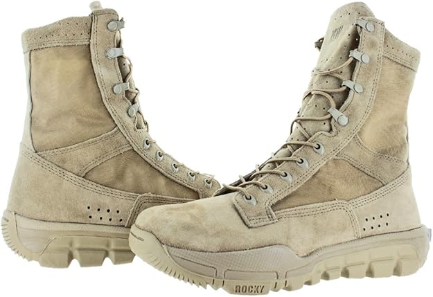 Bota militar comercial ligera Rocky, beige, 7.5 : Ropa, Zapatos y Joyería -  Amazon.com
