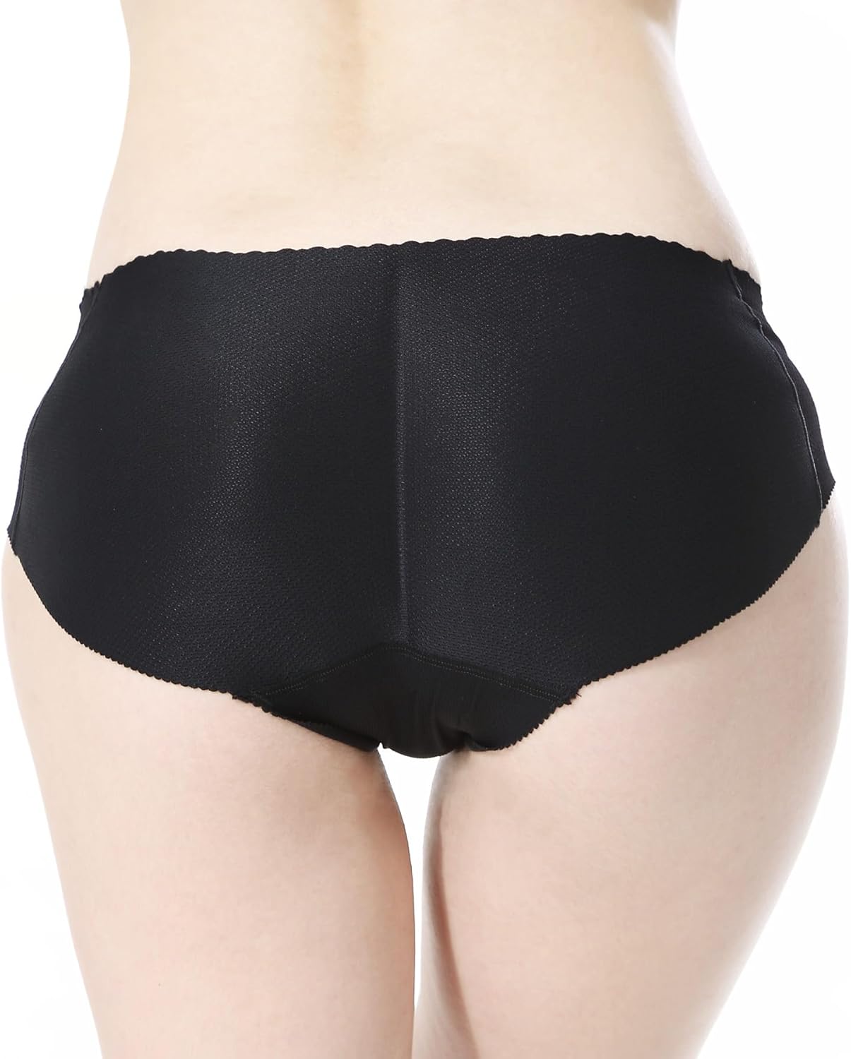 Everbellus Women's Padded Seamless Butt Hip Enhancer Panties Boy Shorts - Image 5