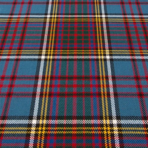 Tissu Tartan Anderson Modern résistant et léger 10oz pour coudre kilt fluide