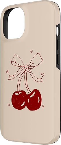 Miniatura 5 de Funda para iPhone 13 Cherri lazos cereza