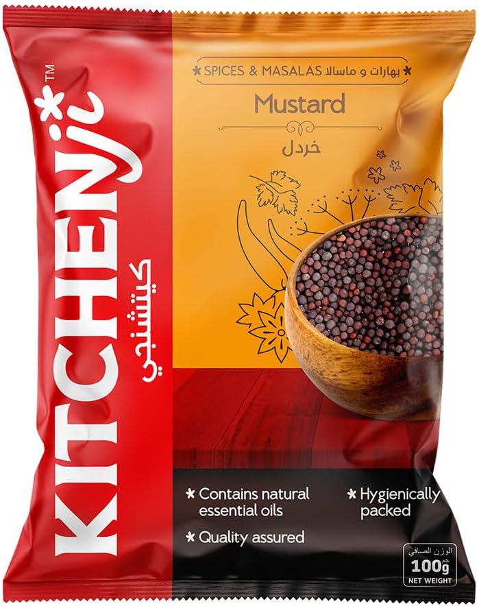 KITCHENJI MUSTARD SEEDS 100GM
