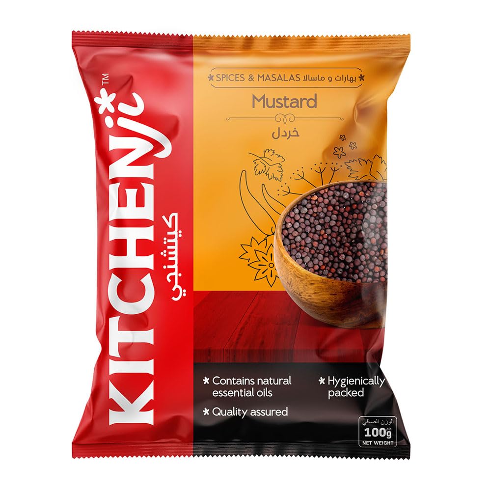 KITCHENJI MUSTARD SEEDS 100GM