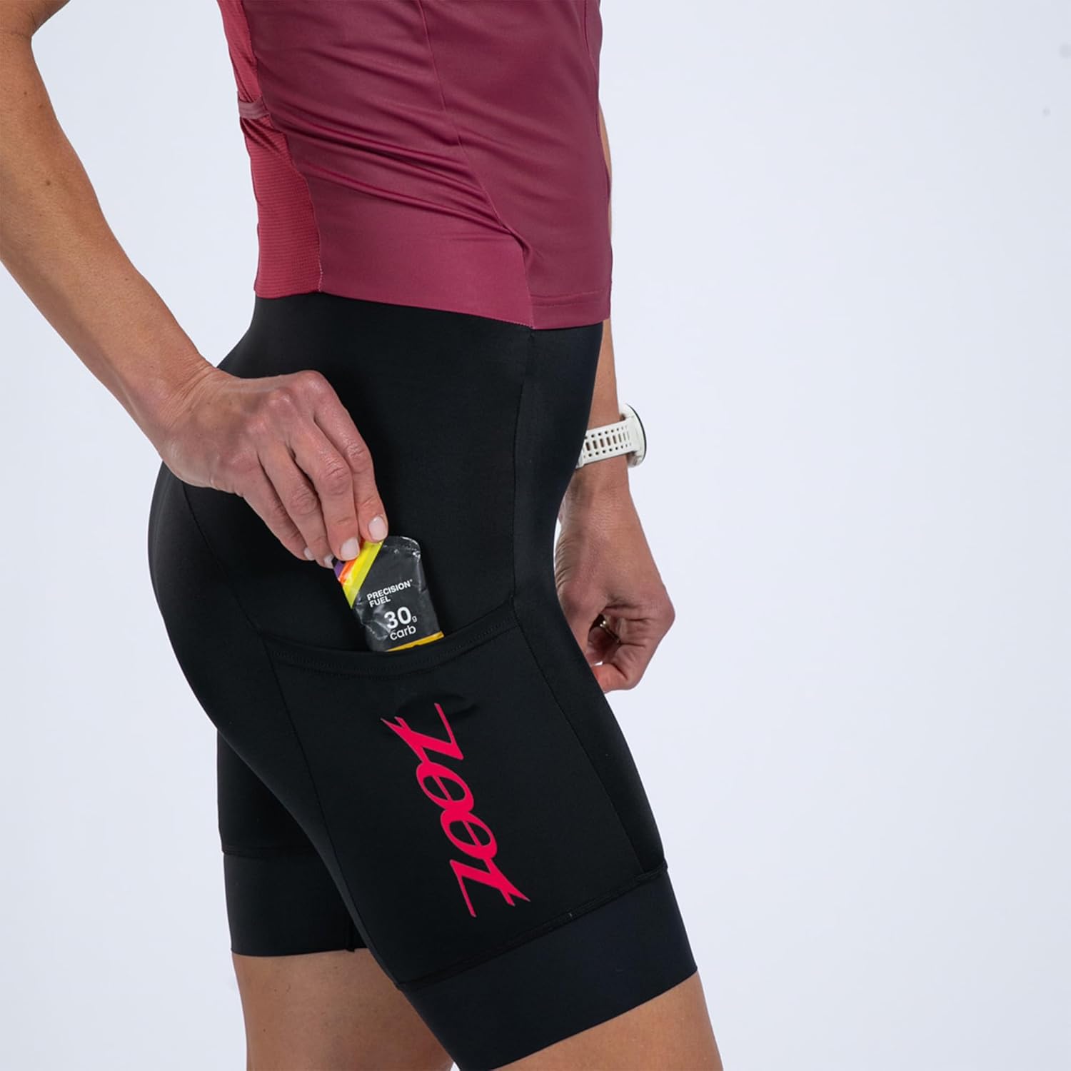 Zoot Women’s Core Sleeveless Tri Aero SLVS FZ Racesuit, Quick-Dry Sleeveless Triathlon Suit with Chamois & Race Storage