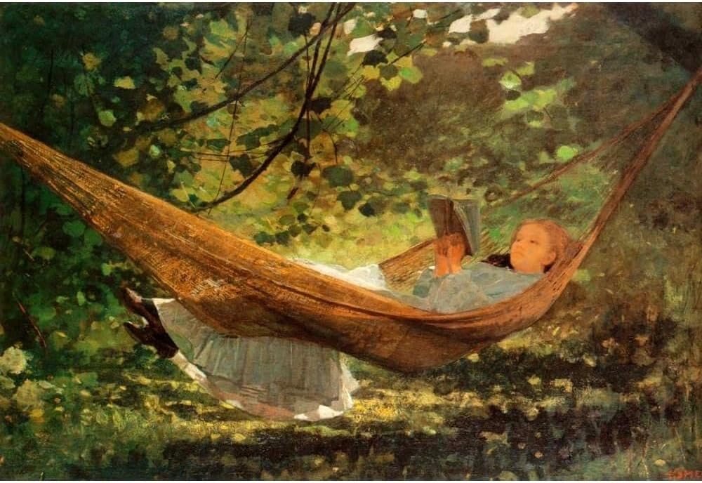 ArtDirect Sunlight And Shadow Unframed Art Print Giclee Poster by Homer, Winslow - Ready for Framing with Customization Sizes 10x7, 14x10, 20x14, 35x24, 48x33, and 60x41 Inches